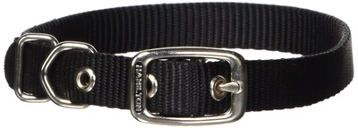 Foto 2 | Collar Para Perro Hamilton Deluxe De Nailon, Grosor Único, 1,6 X 45 Cm, Negro - Venta Internacional.
