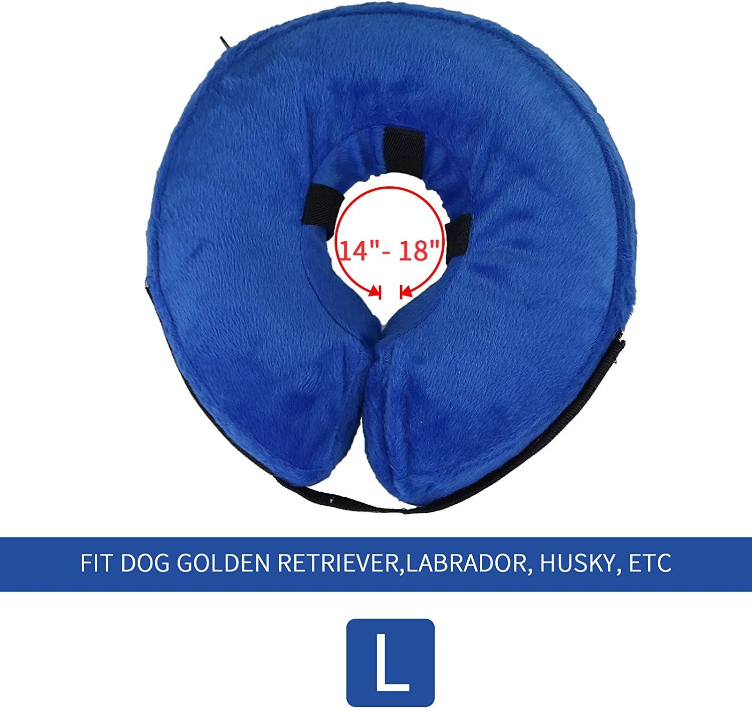 Foto 2 pulgar | Collar Inflable De Recuperación En Forma De Cono Para Perros Huoguo Para Talla D Extra Grande - Venta Internacional.