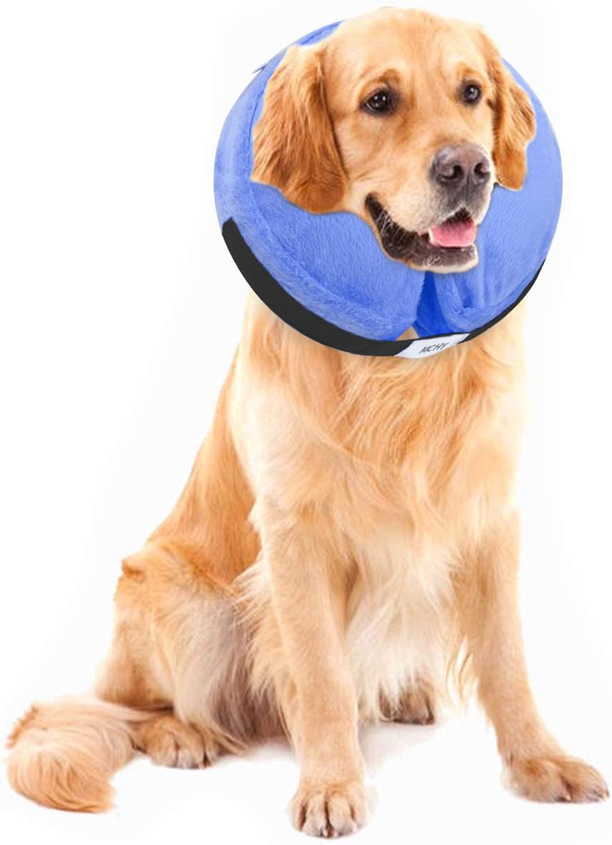 Foto 6 pulgar | Collar Inflable De Recuperación En Forma De Cono Para Perros Huoguo Para Talla D Extra Grande - Venta Internacional.