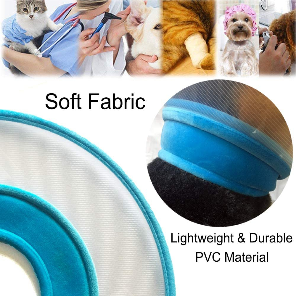 Foto 5 pulgar | Collar De Recuperación Ajustable Para Mascotas Con Forma De Cono De Gato, Borde Suave, Plástico - Venta Internacional.