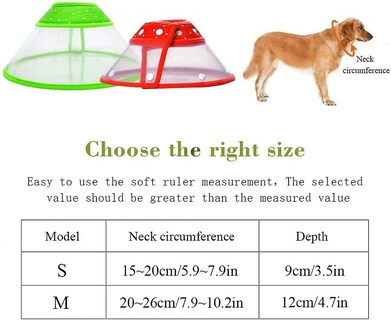 Foto 2 | Collar De Perro Ajustable Recovery Dog Cone Para Perros Y Gatos - Venta Internacional.