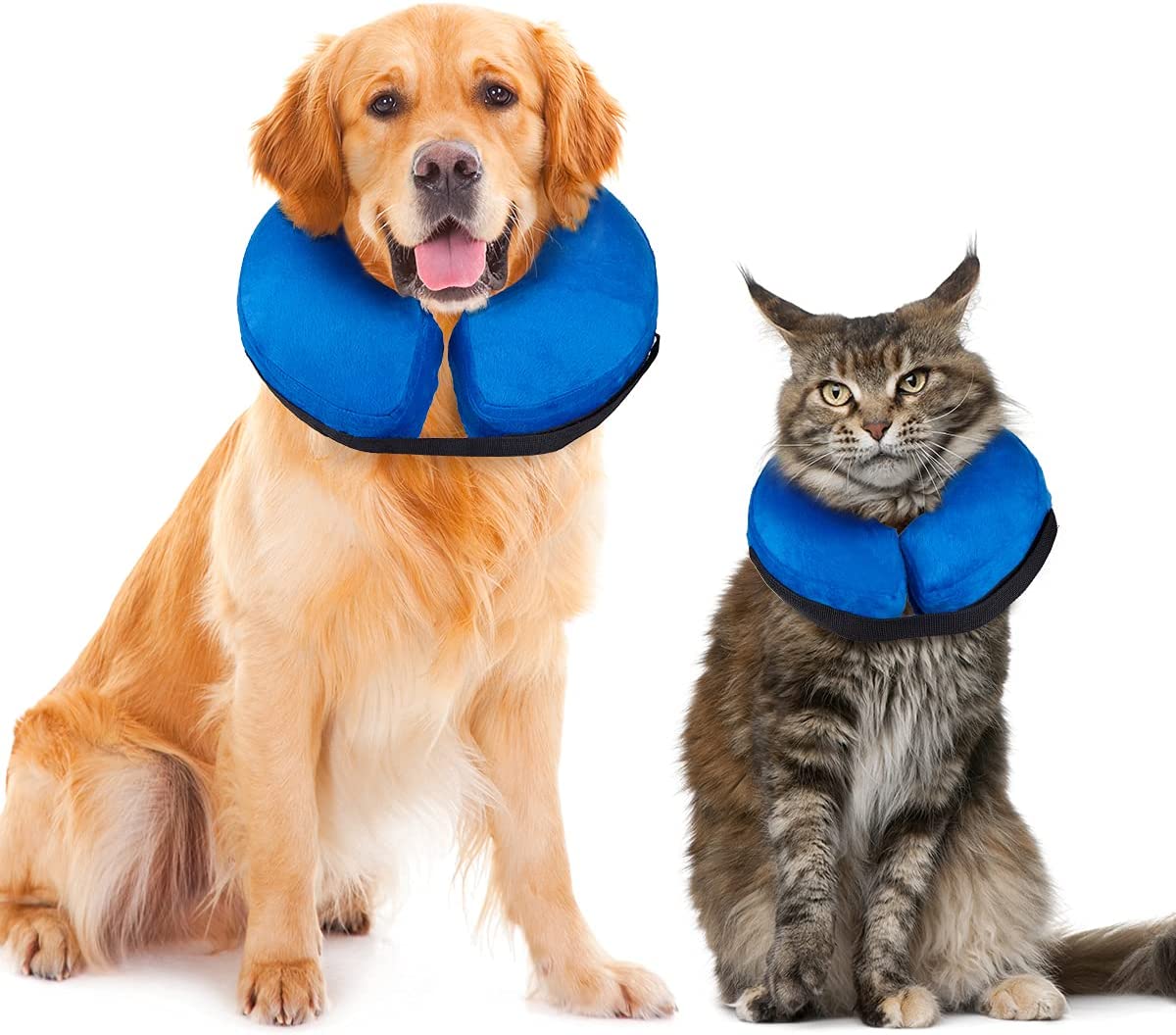 Foto 6 pulgar | Collar Inflable En Forma De Cono De Recuperación Para Perros Y Gatos - Venta Internacional.