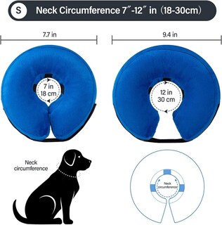 Foto 3 | Collar Inflable En Forma De Cono De Recuperación Para Perros Y Gatos - Venta Internacional.
