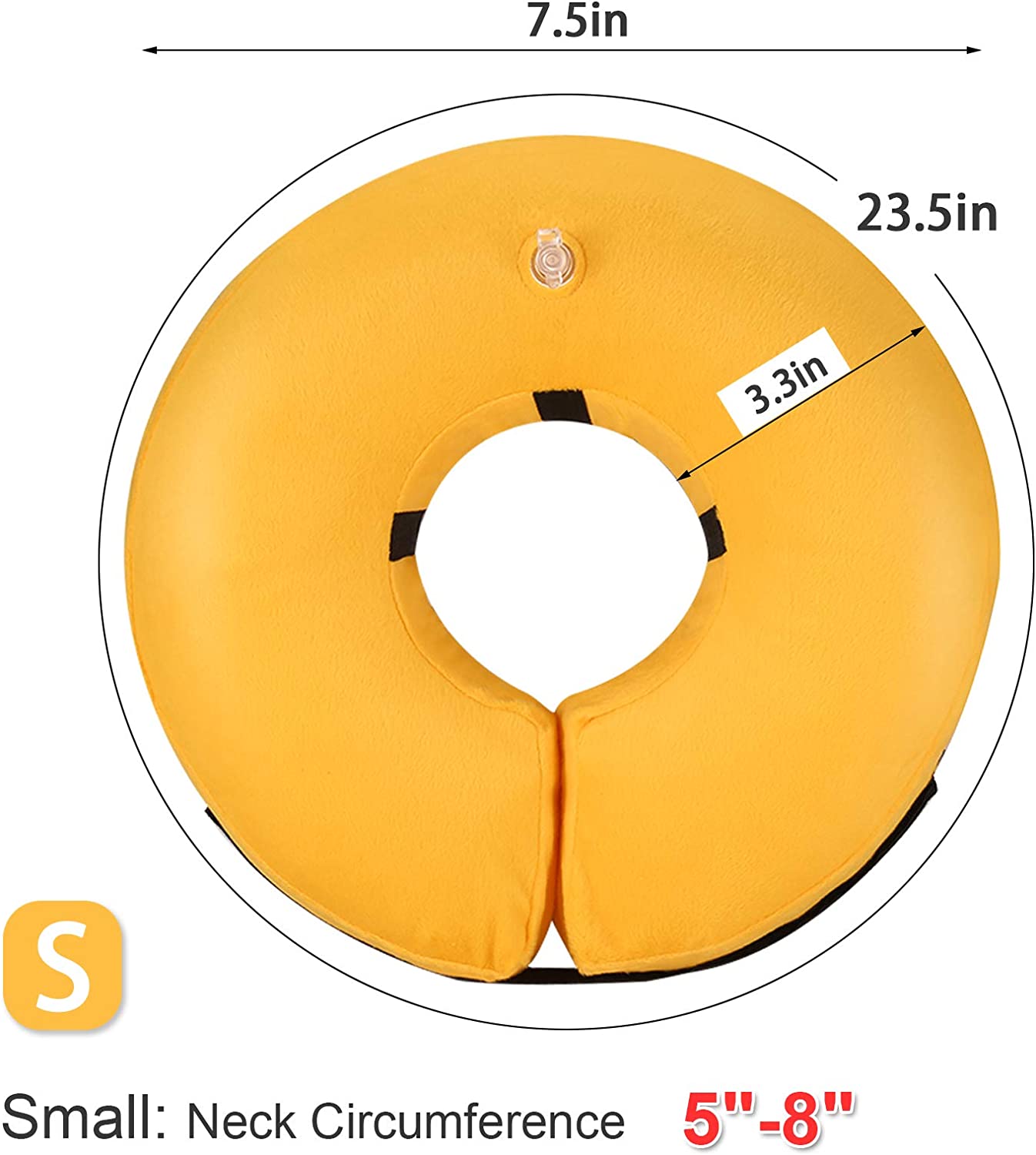 Foto 2 pulgar | Collar De Recuperación Huoguo Inflable Para Perros, Protector Suave - Venta Internacional.
