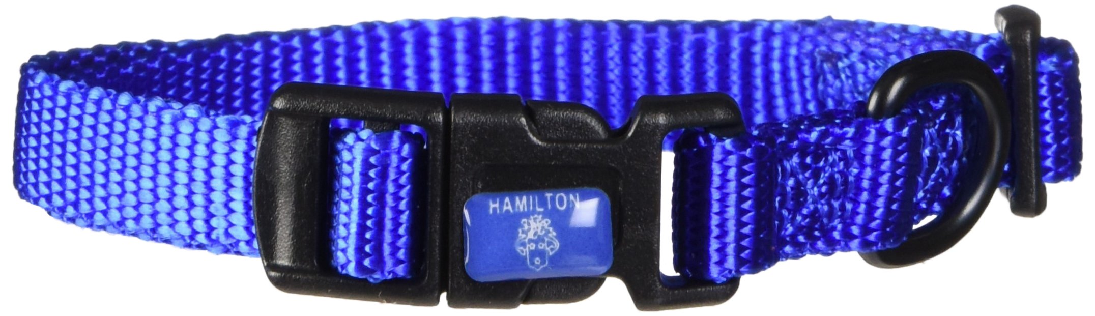 Foto 3 pulgar | Collar Para Perro Hamilton Ajustable De Nylon Azul 7-12 Cm - Venta Internacional.