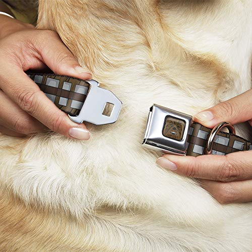 Foto 2 | Collar Para Perro Star Wars Chewbacca Con Cinturón De Seguridad, Bandolera Gris - Venta Internacional.