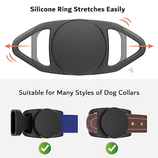 Foto 3 | Soporte Para Collares De Perro Airtag Pzoz A Prueba De Agua Para Apple (paquete De 2) - Venta Internacional.