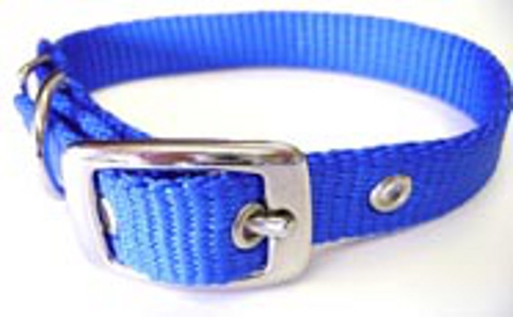Collar Para Perro Hamilton Deluxe De Nailon Azul 1,6 X 40 Cm - Venta Internacional.