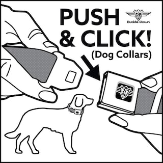 Foto 6 | Collar Para Perro Con Punto De Hebilla Para Picar, Poses Negras Y Azules, Talla Pequeña - Venta Internacional.