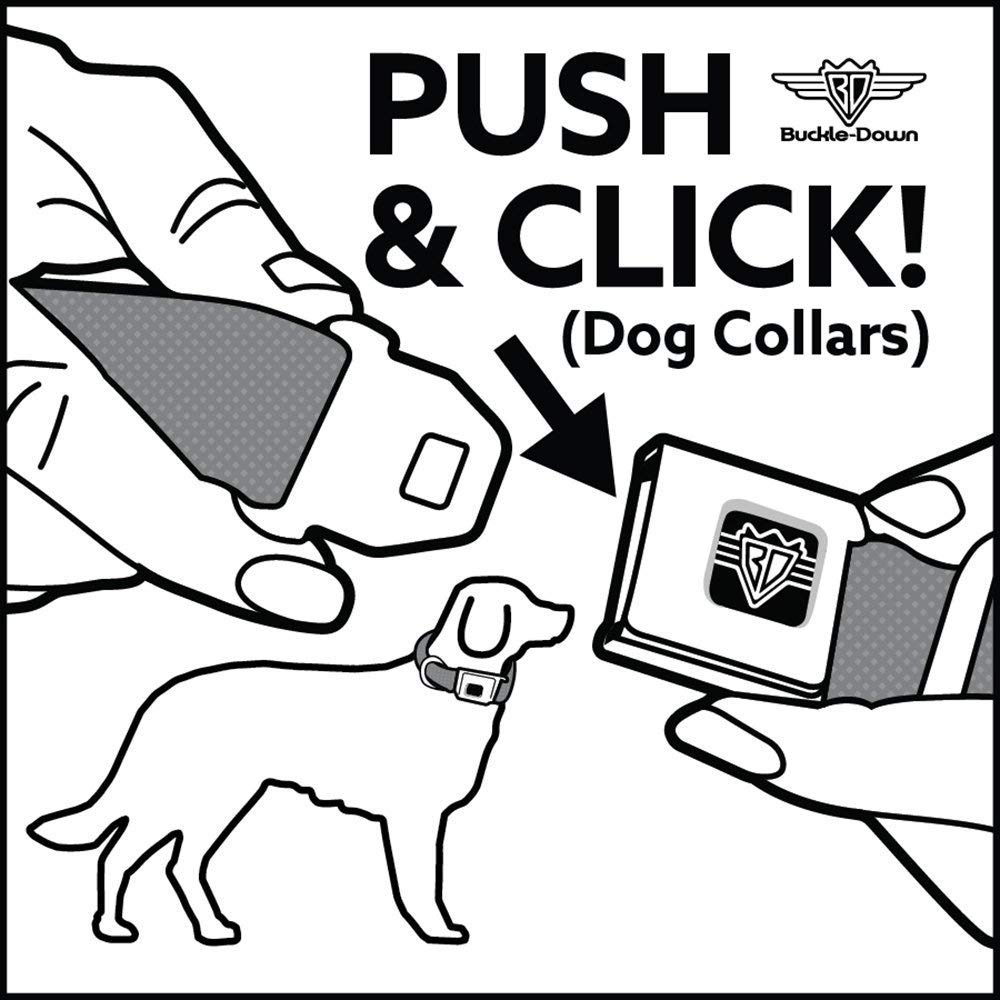 Foto 7 pulgar | Collar De Perro Con Cierre De Cinturón De Seguridad, Postura Para Picar, 1,5 Cm - Venta Internacional.