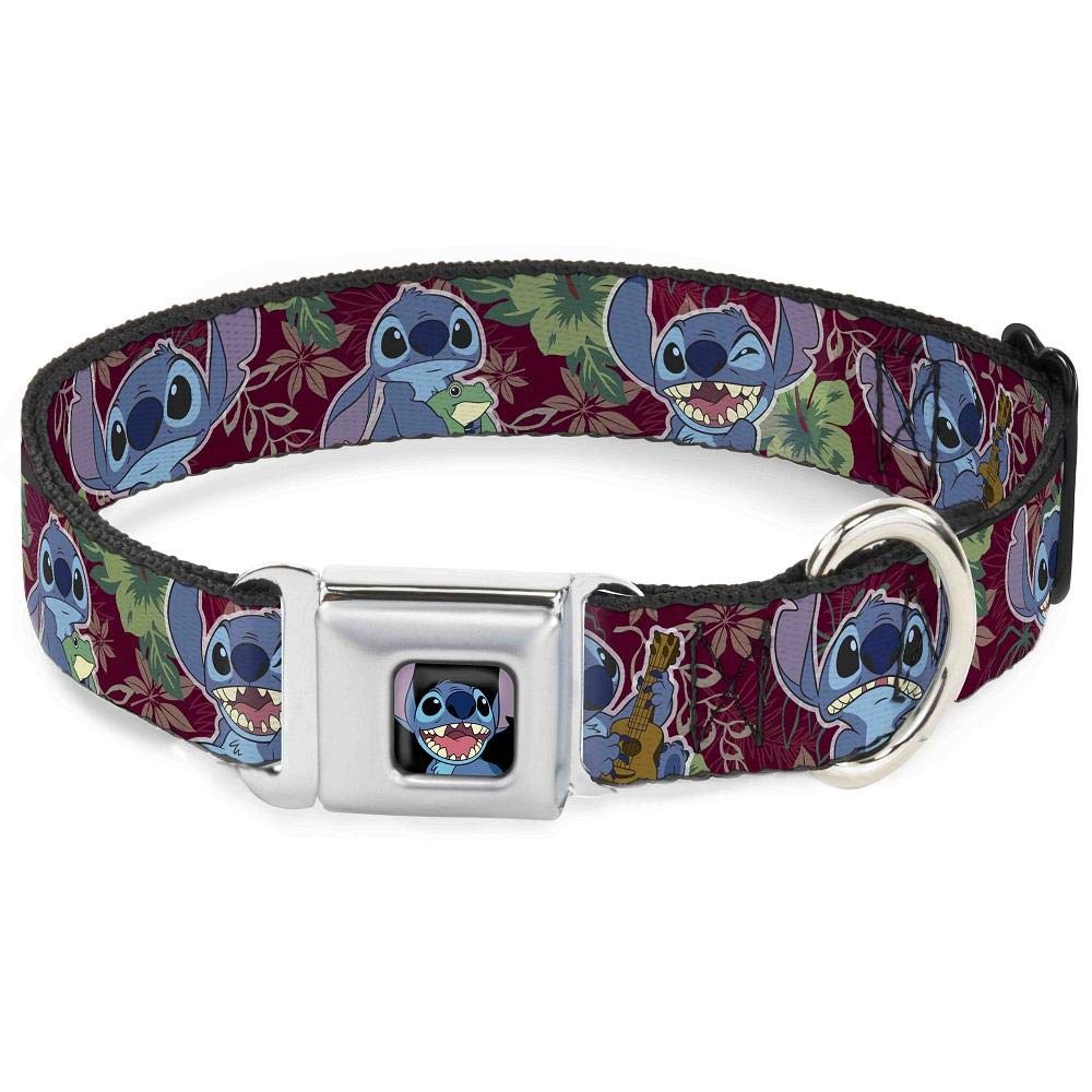 Foto 2 pulgar | Collar Para Perro Con Punto De Hebilla 6 Expresiones Tropical Flora - Venta Internacional.