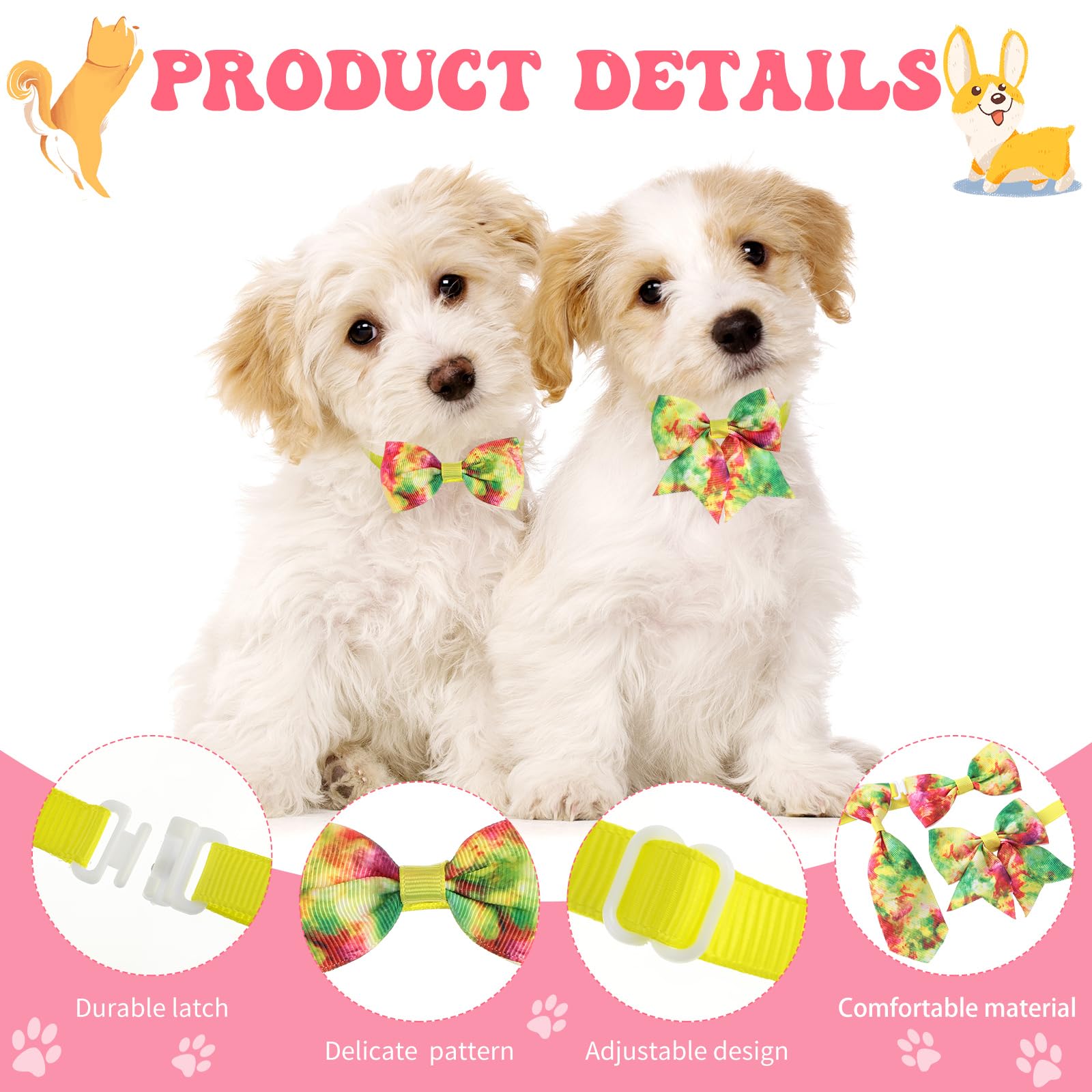 Foto 4 pulgar | Juego De Corbatas Para Perros Reginary, 100 Piezas, Para Perros Pequeños Y Medianos - Venta Internacional.
