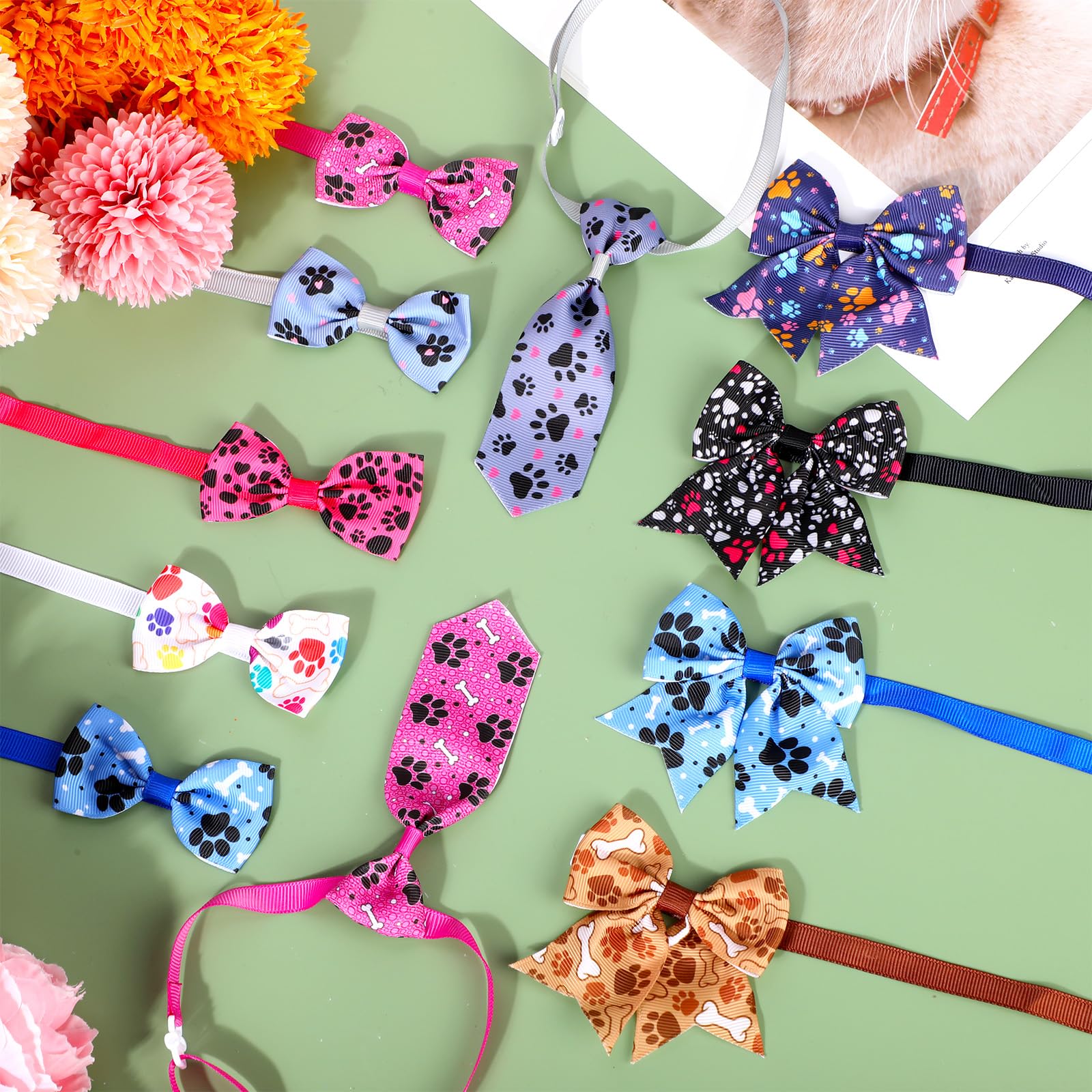 Foto 7 pulgar | Juego De Corbatas Para Perros Reginary, 100 Piezas, Para Perros Pequeños Y Medianos - Venta Internacional.