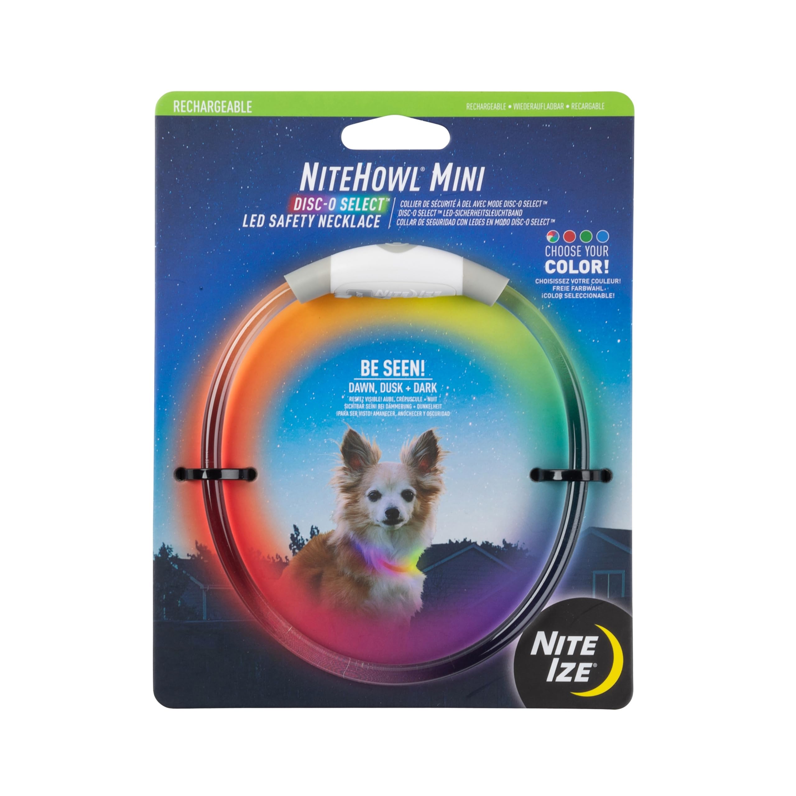 Foto 2 pulgar | Collar De Seguridad Led Nite Ize Nitehowl Mini Para Perros - Venta Internacional.