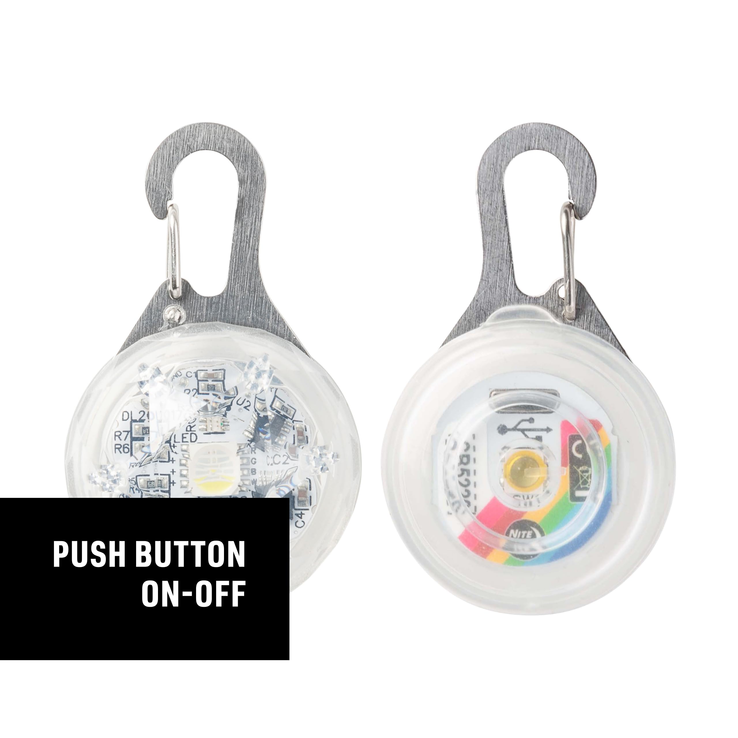 Foto 4 pulgar | Collar Light Nite Ize Spotlit Recargable Con Mosquetón Disco - Venta Internacional.
