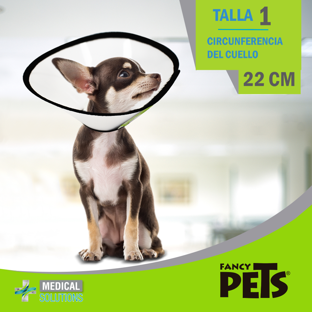 Foto 4 | Medical Solution Collar Isabelino Para Perro Talla 1 Con 22 Centímetros