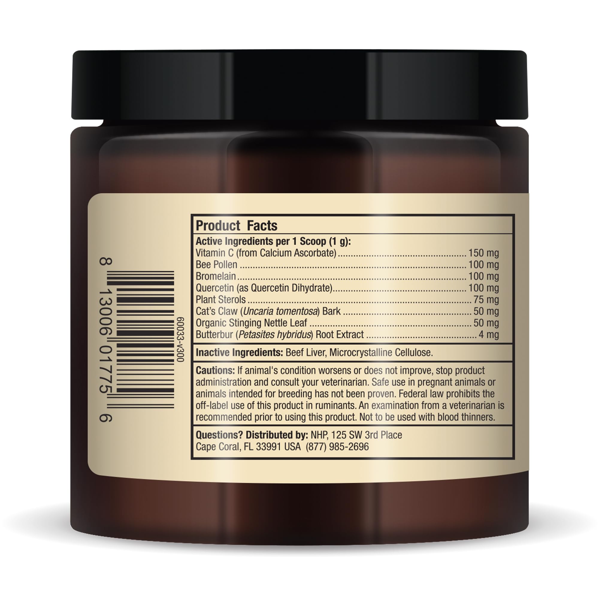 Foto 3 | Suplemento Dr. Mercola Bark & Whiskers Seasonal Support para Mascota 90 G - Venta Internacional