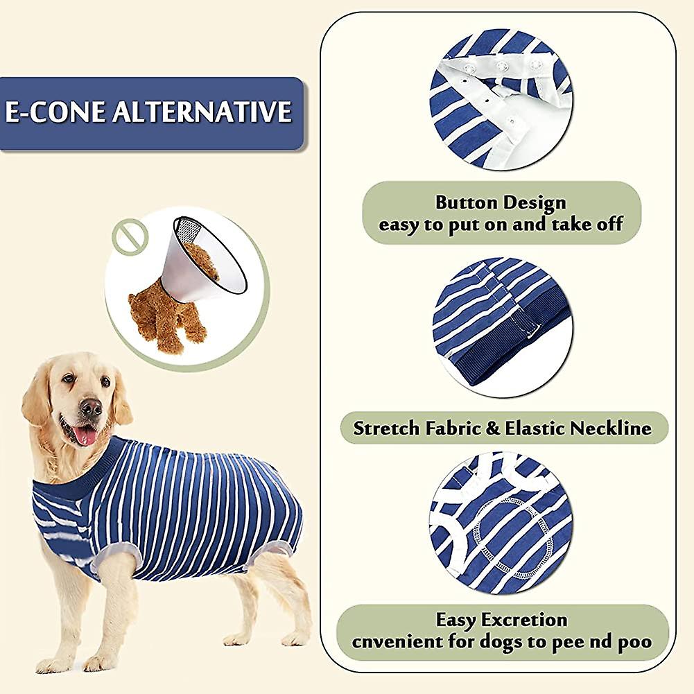 Foto 2 pulgar | Traje De Recuperación Quirúrgica Para Perros Huoguo Anti-lick Xs-3xl - Venta Internacional.