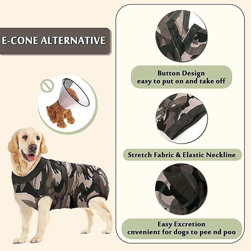 Foto 2 pulgar | Traje De Recuperación Quirúrgica Para Perros Huoguo Anti-lick Xs-3xl - Venta Internacional.