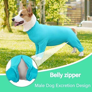 Foto 3 | Mono Para Perros Ettane, Traje De Recuperación Después De La Cirugía, Azul, Talla Xl - Venta Internacional.