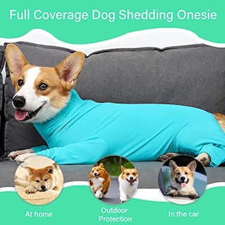 Foto 4 | Mono Para Perros Ettane, Traje De Recuperación Después De La Cirugía, Azul, Talla Xl - Venta Internacional.