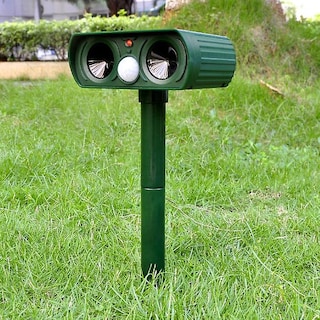 Foto 1 | Repelente De Animales Huoguo Recarga Solar Ultrasónica Verde - Venta Internacional.