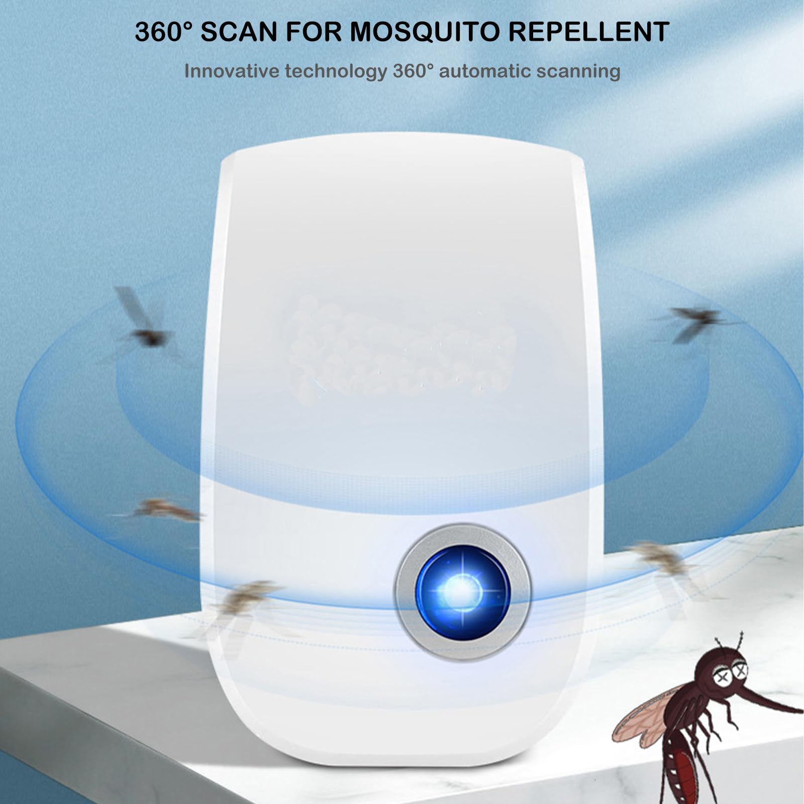 Foto 3 pulgar | Repelente Ultrasónico De Plagas, Arañas, Mosquitos, Ratas, Ratones, Hormigas, Cucarachas - Venta Internacional.