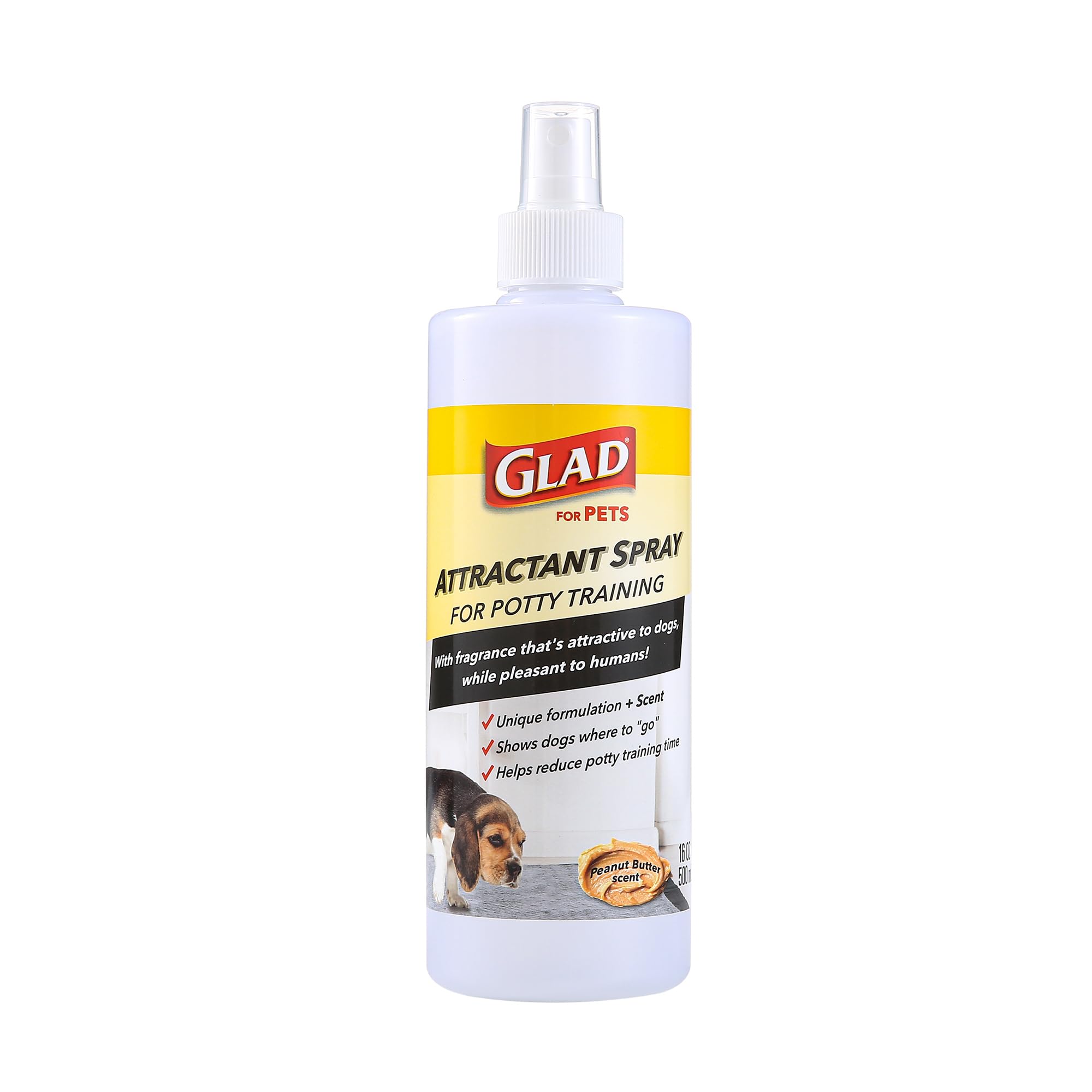 Spray De Entrenamiento Para Ir Al Baño Glad For Pets, Atrayente, 473 Ml, Cacahuete - Venta Internacional.