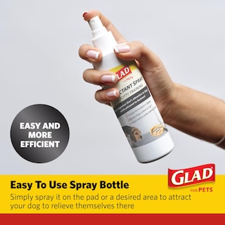 Foto 3 | Spray De Entrenamiento Para Ir Al Baño Glad For Pets, Atrayente, 473 Ml, Cacahuete - Venta Internacional.