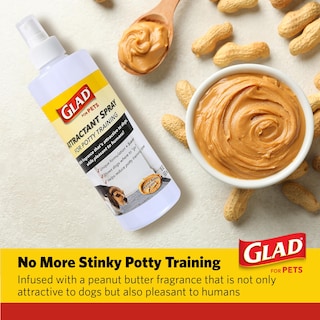 Foto 4 | Spray De Entrenamiento Para Ir Al Baño Glad For Pets, Atrayente, 473 Ml, Cacahuete - Venta Internacional.