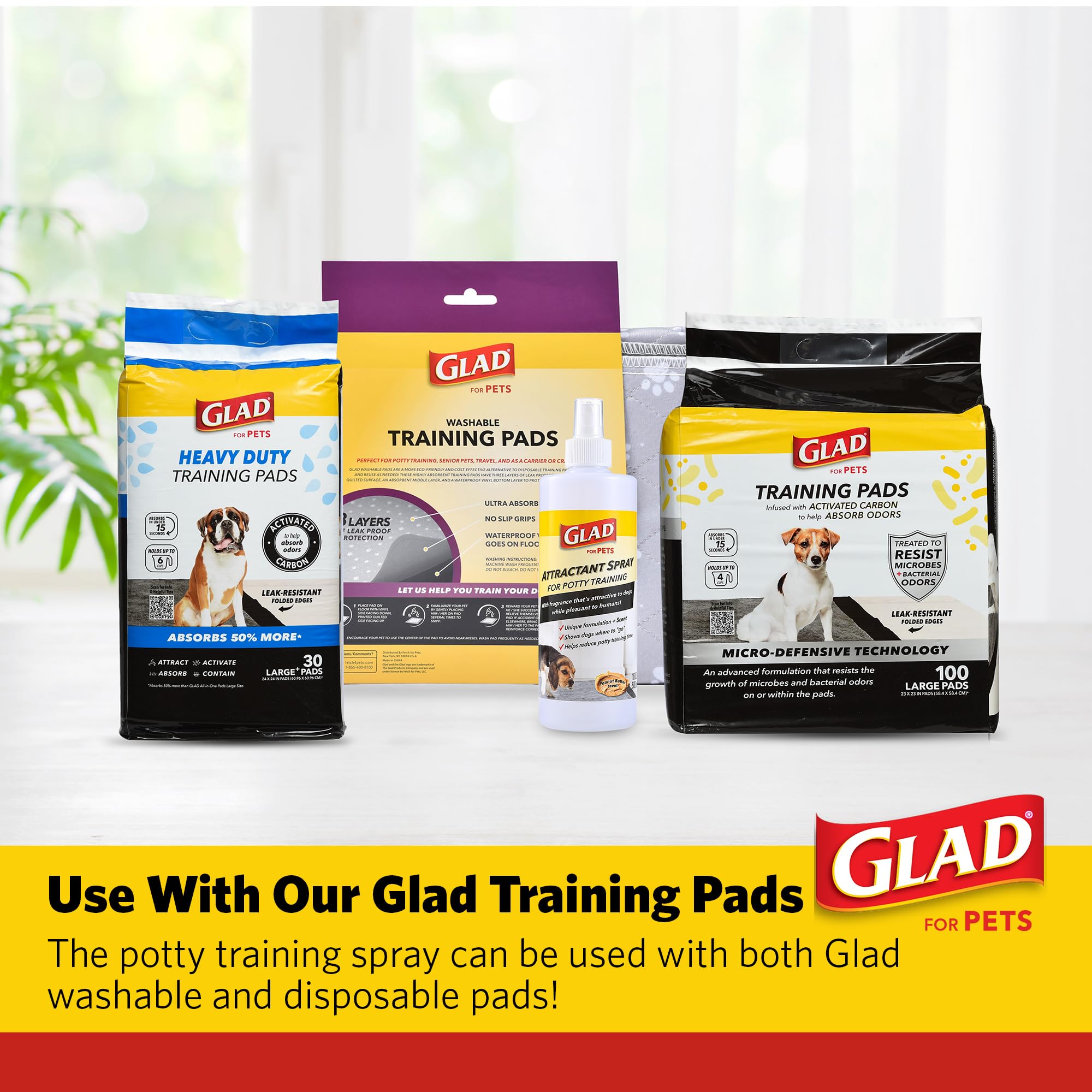 Foto 7 pulgar | Spray De Entrenamiento Para Ir Al Baño Glad For Pets, Atrayente, 473 Ml, Cacahuete - Venta Internacional.