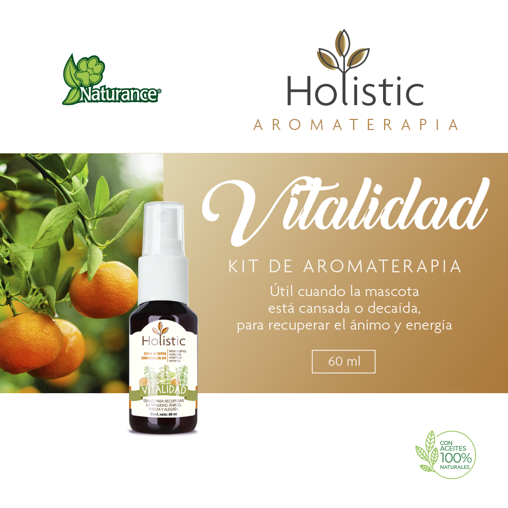 Foto 4 pulgar | Naturance Holistic Kit De Aromaterapia De Vitalidad Para Perro Con 60 Mililítros