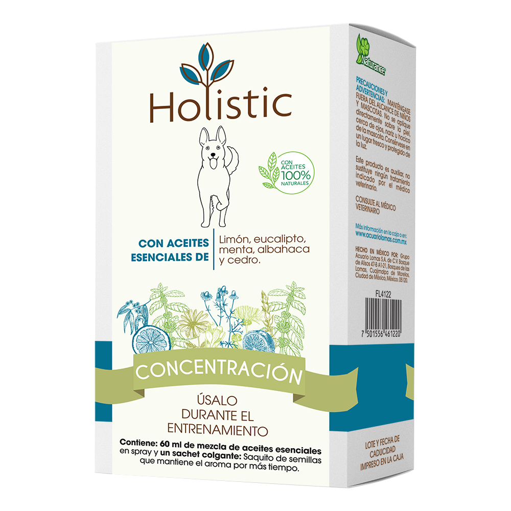 Foto 1 | Naturance Holistic Kit De Aromaterapia De Concentración Para Perro Con 60 Mililítros