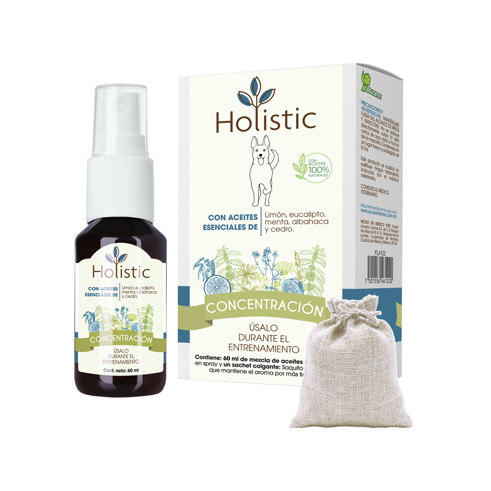 Foto 6 | Naturance Holistic Kit De Aromaterapia De Concentración Para Perro Con 60 Mililítros