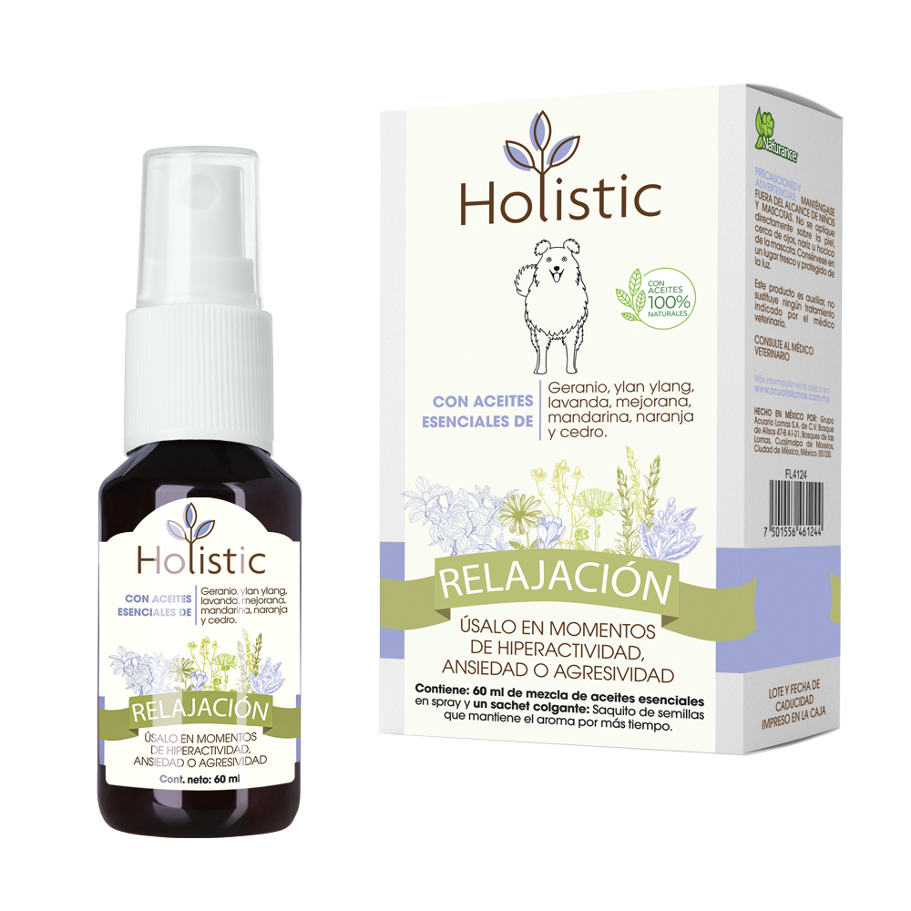 Foto 5 | Naturance Holistic Kit De Aromaterapia De Relajación Para Perro Con 60 Mililítros
