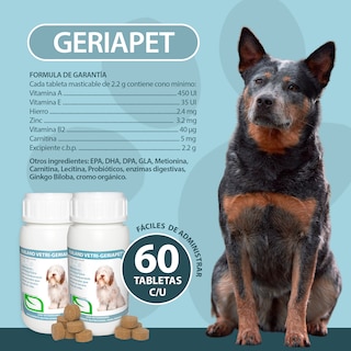 Foto 5 | Suplemento para Perro Geriapet Combo 120