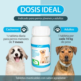 Foto 4 | Suplemento Nutricional con Vitaminas y Minerales en Tableta Masticable para Mascota