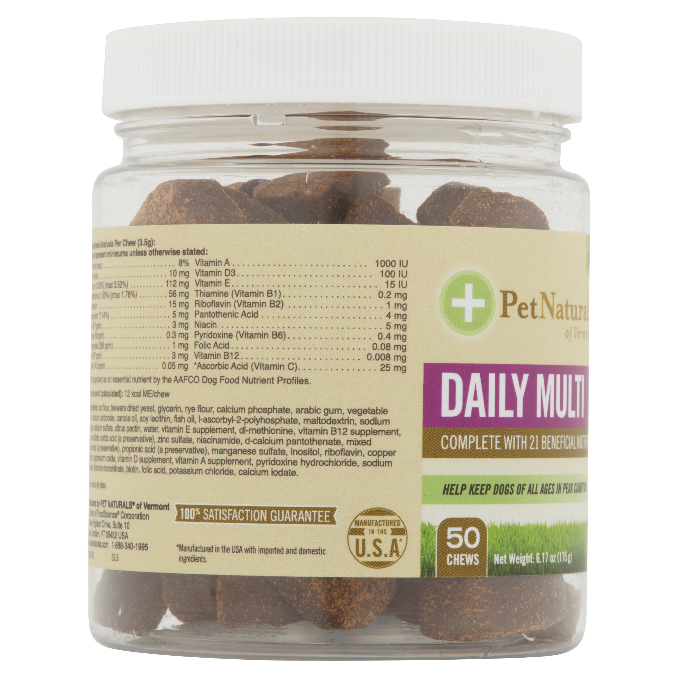 Foto 4 pulgar | Suplemento Pet Naturals Daily Multi Para Perros, 50 G, Masticable - Venta Internacional.