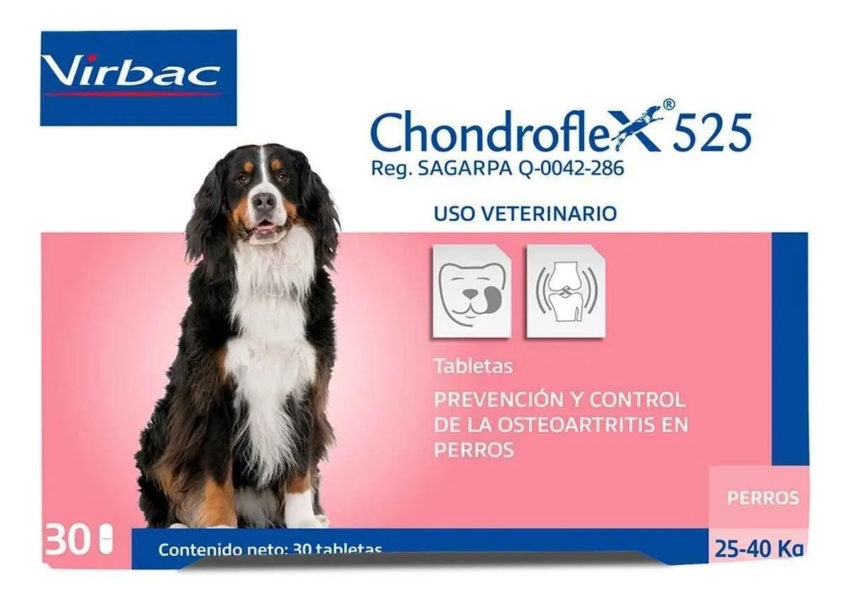 Foto 1 | Suplemento Articular para Perros Virbac Chondroflex 525 30 Tabs