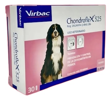 Foto 2 | Suplemento Articular para Perros Virbac Chondroflex 525 30 Tabs