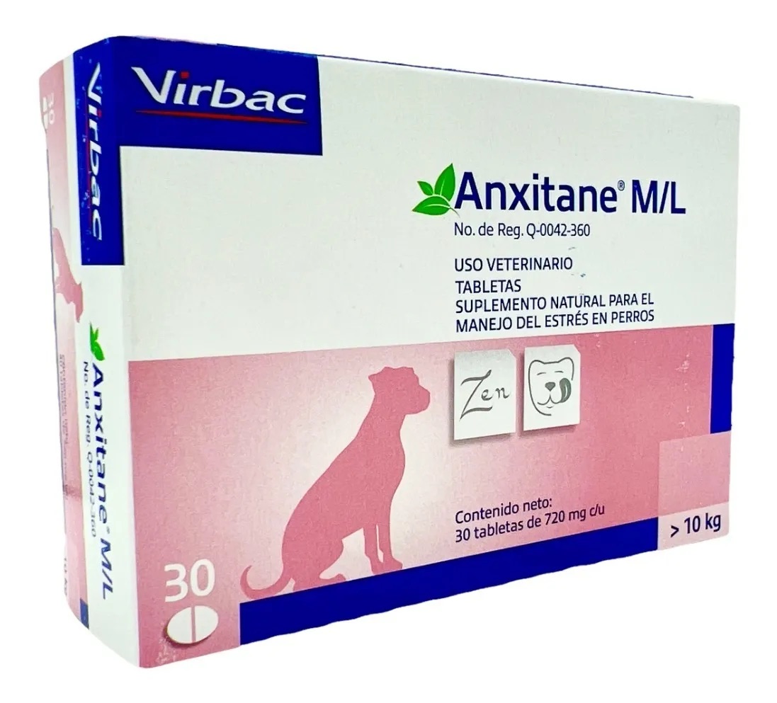 Foto 1 | Suplemento para Perros Virbac Anxitane 30 Tabletas