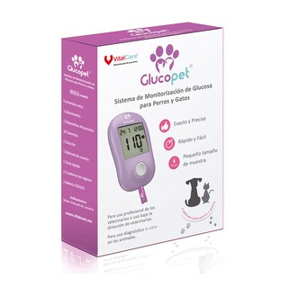 Foto 2 | Kit Glucómetro Veterinario Glucopet + 50 Tiras Reactivas | Exclusivo Para Perros Y Gatos