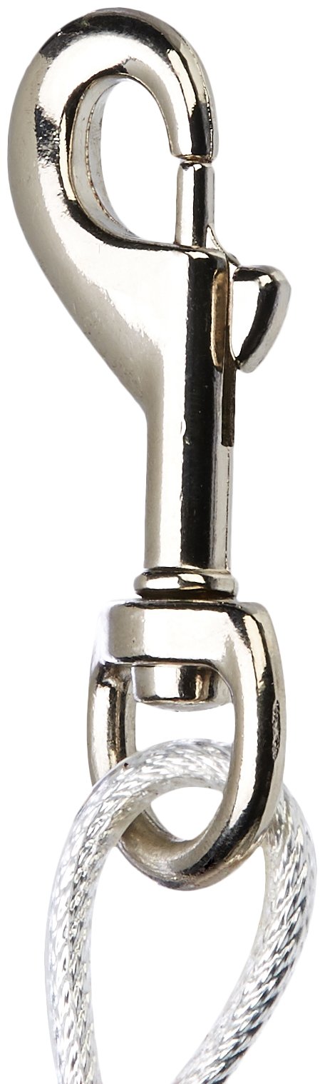 Foto 5 pulgar | Cable De Amarre Amazon Basics Para Perros De Hasta 40 Kg, 7,6 M, Blanco - Venta Internacional.