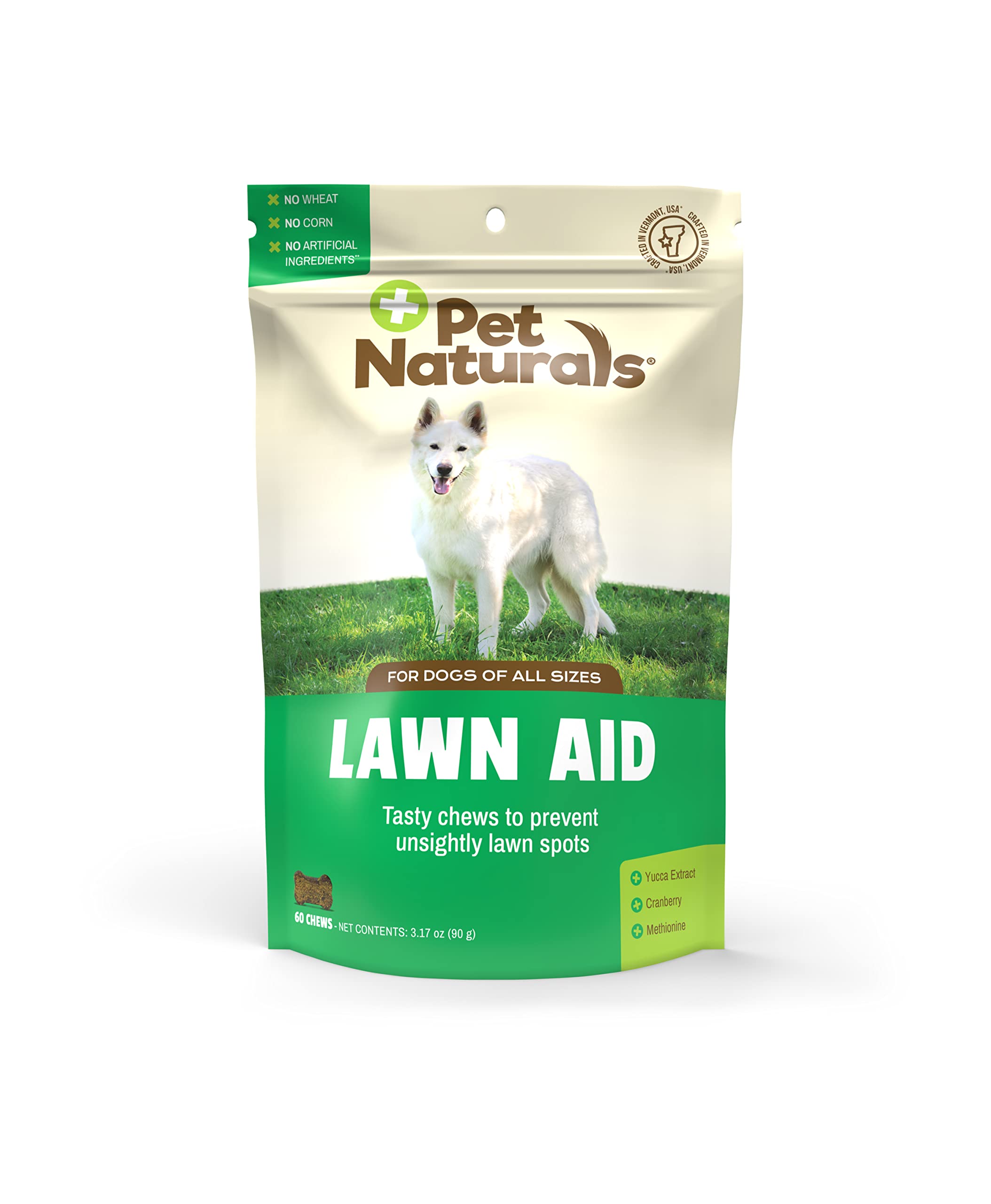 Neutralizador de Orina para Perros Pet Naturals Lawn Aid 60 Masticables - Venta Internacional