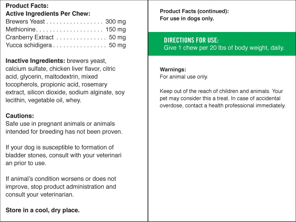 Foto 3 | Neutralizador de Orina para Perros Pet Naturals Lawn Aid 60 Masticables - Venta Internacional