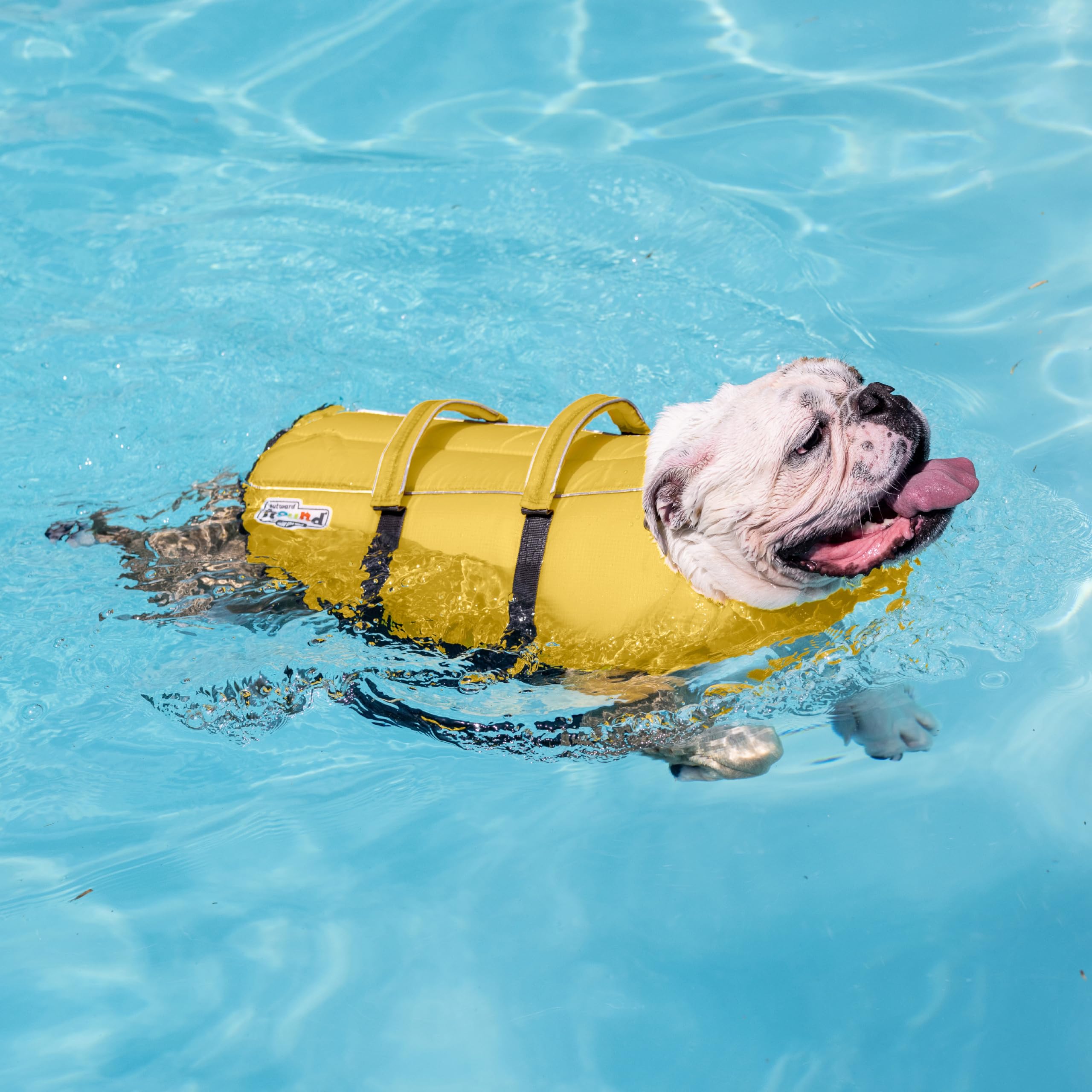 Foto 7 pulgar | Chaleco Salvavidas Para Perros Outward Hound Granby Splash Yellow Xs - Venta Internacional.