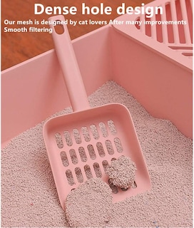 Foto 1 | Cuchara Para Arena Para Gatos Con Soporte Huoguo Na, Plástico Abs Resistente - Venta Internacional.