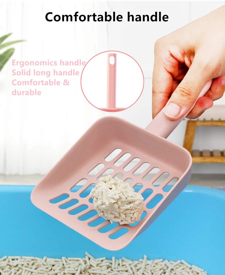 Foto 3 pulgar | Cuchara Para Arena Para Gatos Con Soporte Huoguo Na, Plástico Abs Resistente - Venta Internacional.