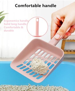 Foto 2 | Cuchara Para Arena Para Gatos Con Soporte Huoguo Na, Plástico Abs Resistente - Venta Internacional.