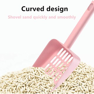 Foto 3 | Cuchara Para Arena Para Gatos Con Soporte Huoguo Na, Plástico Abs Resistente - Venta Internacional.
